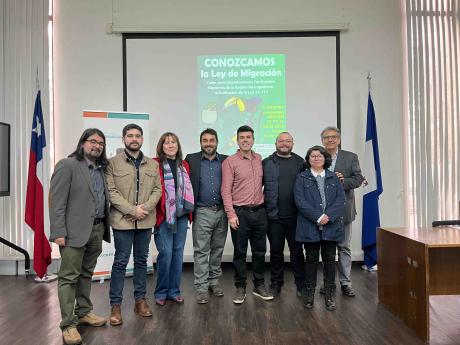Ceremonia de término del Ciclo De Talleres Conozcamos La Ley De Migración · Taller Para Organizaciones Territoriales De La Región Metropolitana