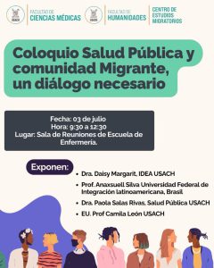 Coloquio · Salud pública y comunidad migrante, un diálogo necesario