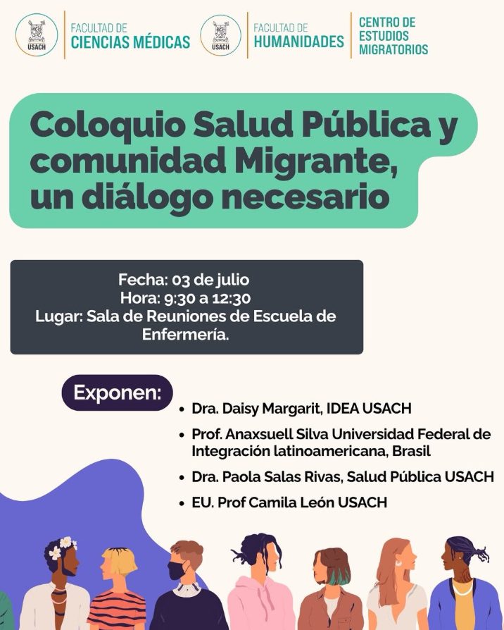 Coloquio · Salud pública y comunidad migrante, un diálogo necesario