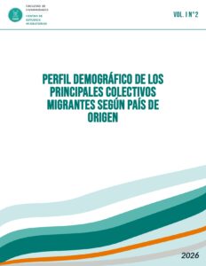 Vol. I N°2 — Perfil demográfico de los principales colectivos migrantes según país de origen
