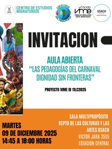 Convocatoria · Aula abierta · Las Pedagogías del Carnaval Dignidad sin Fronteras
