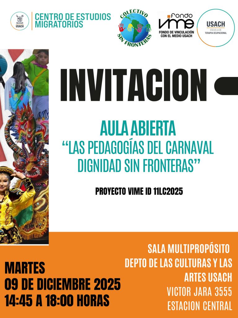 Convocatoria · Aula abierta · Las Pedagogías del Carnaval Dignidad sin Fronteras