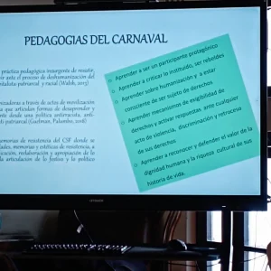 Aula Abierta · Las Pedagogías del Carnaval Dignidad sin Fronteras