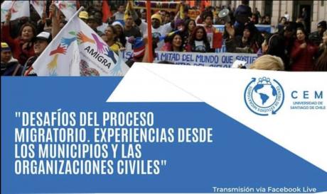 Desafíos del proceso migratorio · Experiencias desde los municipios y las organizaciones civiles