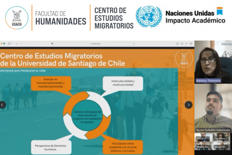 Investigadores CEM fueron ponentes en Taller UNAI sobre los ODS · Migración y desarrollo sostenible