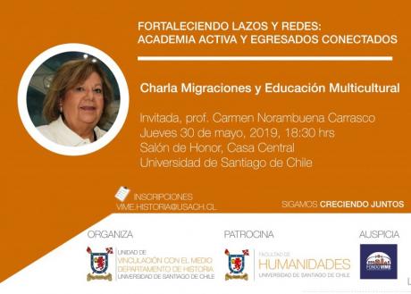 Charla Migraciones y Educación Multicultural