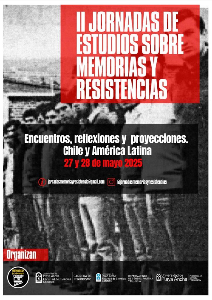 Equipo CEM participa en las II Jornadas de Estudios sobre Memorias y Resistencias